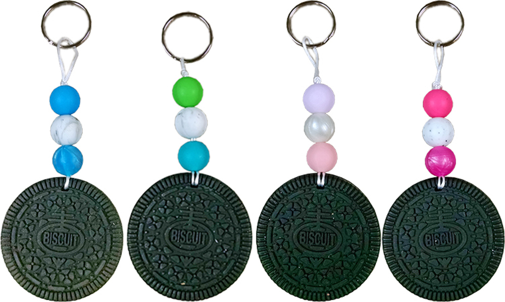 Picture of Silicone Oreo Keychain