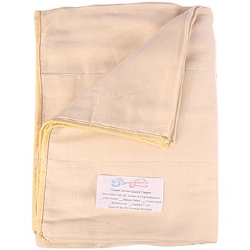 Picture of Unbleached Prefold Diapers