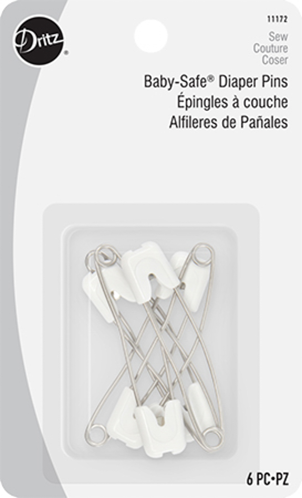 Picture of Safety Lock Diaper Pins