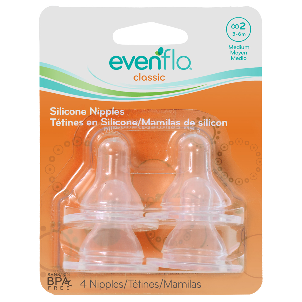 Picture of Evenflo Classic Silicone Nipple