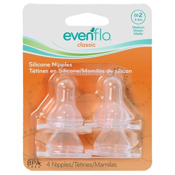 Picture of Evenflo Classic Silicone Nipple