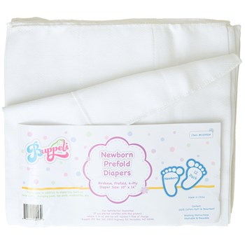 Picture of Buppeli Newborn Prefold Diapers