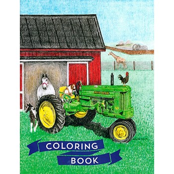 Picture of Tractor Coloring Book