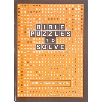 Picture of Bible Puzzles To Solve