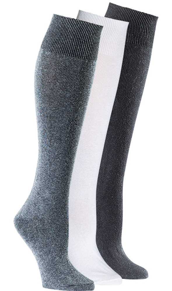 Picture of Cotton/Lycra Flat Knit Knee High