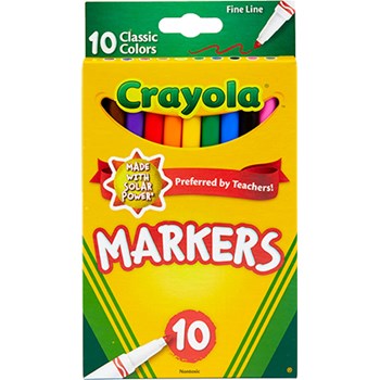 Picture of Crayola Classic Markers Fine