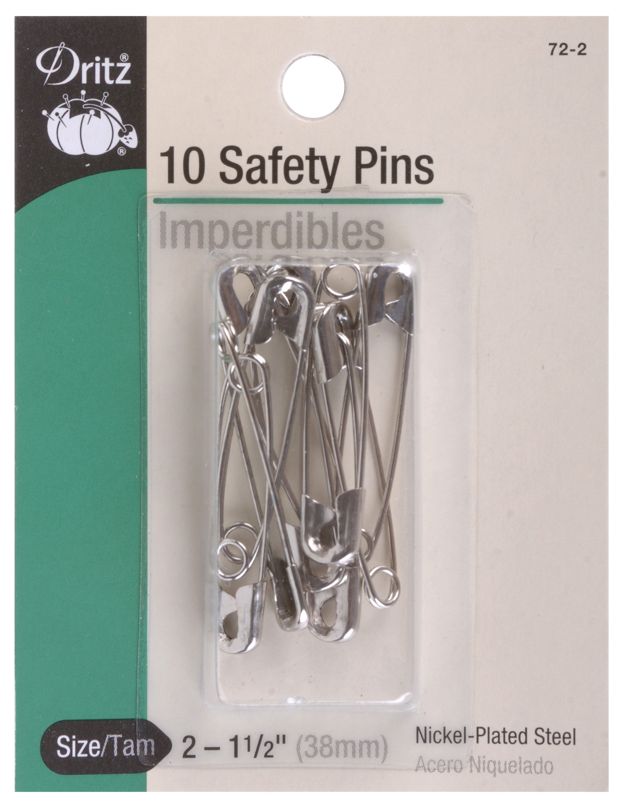 Picture of Dritz Brass Safety Pins