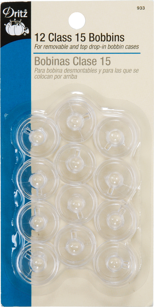 Picture of Dritz Class 15 Plastic Bobbins