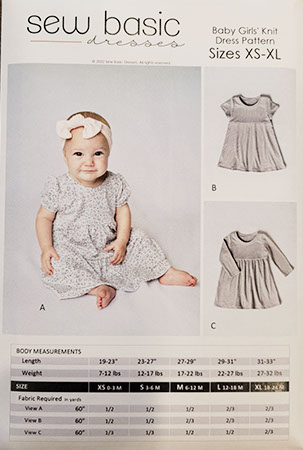 Picture of Sew Basics Baby Knit Pattern