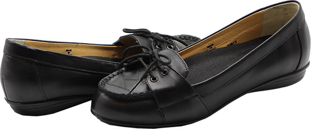 Picture of Simply Black Ladies' Tie Shoe