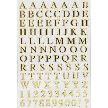 Picture of Letter Stickers