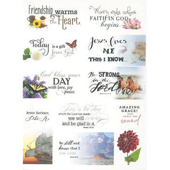 Picture of H & H Inspirational Stickers