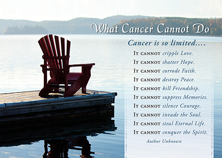 Picture of What Cancer Cannot Do