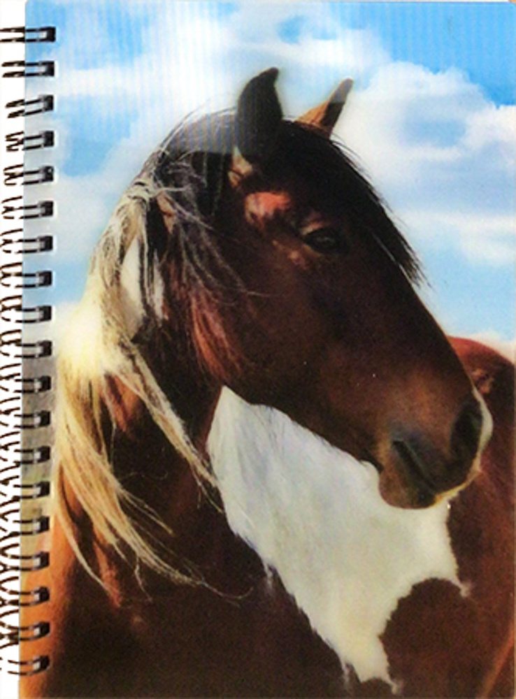 Picture of 3D Horse Notebook