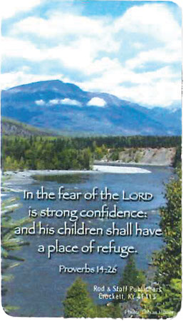 Picture of Scripture Verse Magnet