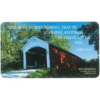 Picture of Scripture Verse Magnet