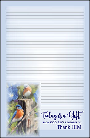 Picture of Inspiring Gems 6x9 Notepad