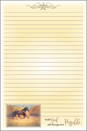 Picture of Inspiring Gems 6x9 Notepad