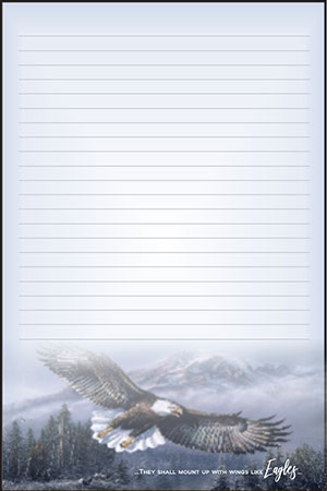 Picture of Inspiring Gems 8.5x11 Notepad