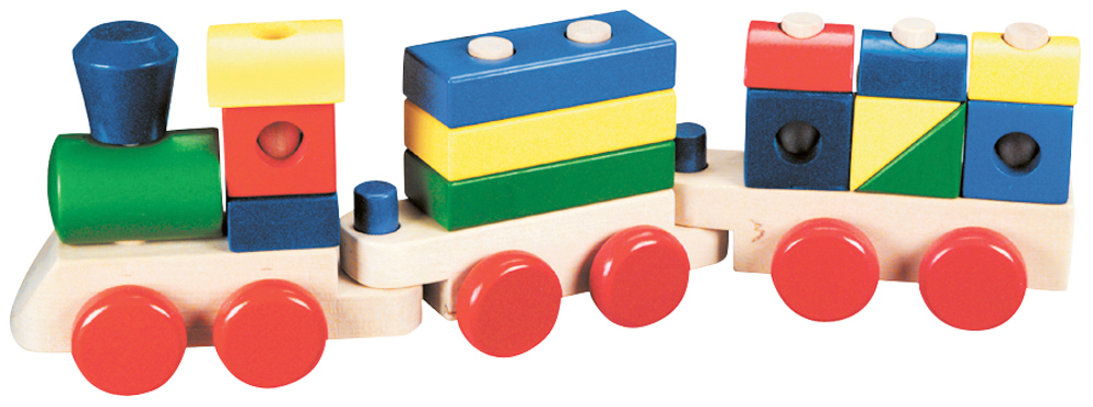 Picture of Wooden Stacking Train