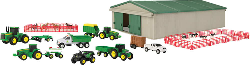 Picture of John Deere Farm Toy Playset